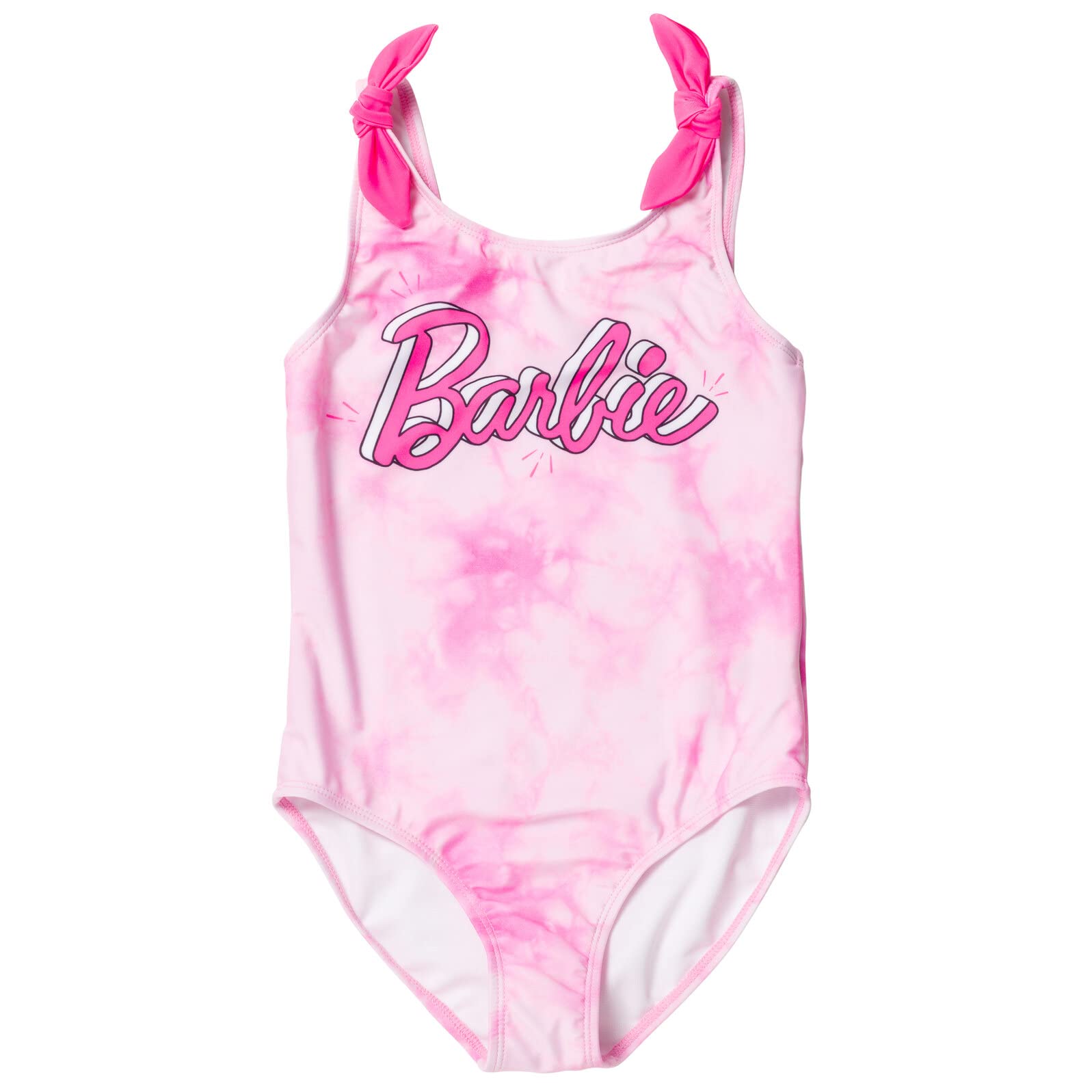 Roupa De Banho One Piece Barbie Little Girls Tie Dye Pink 4