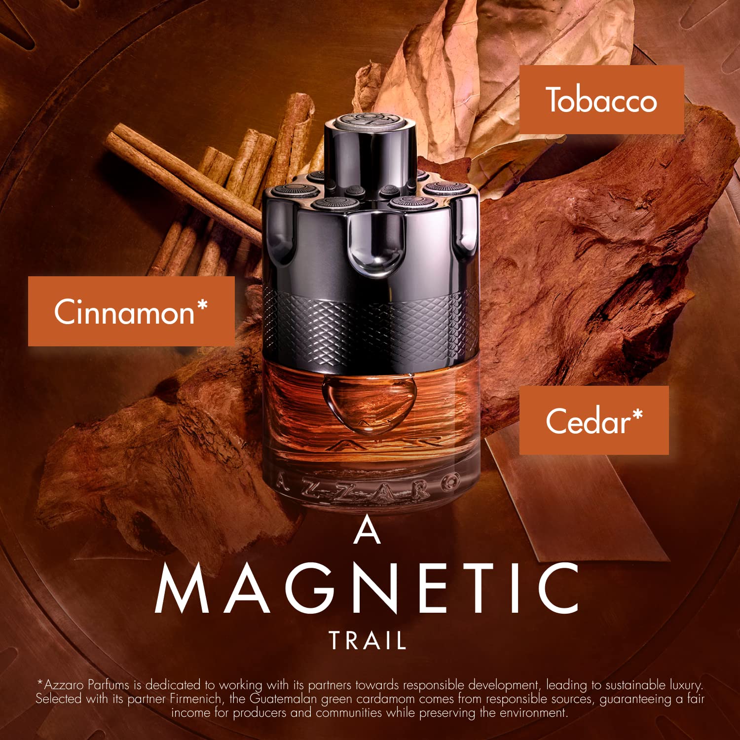 アザロ　ウォンテッド バイ ナイト 100ml オードパルファム Perfume Azzaro Wanted By Night Eau De Parfum 100ml Para Homens