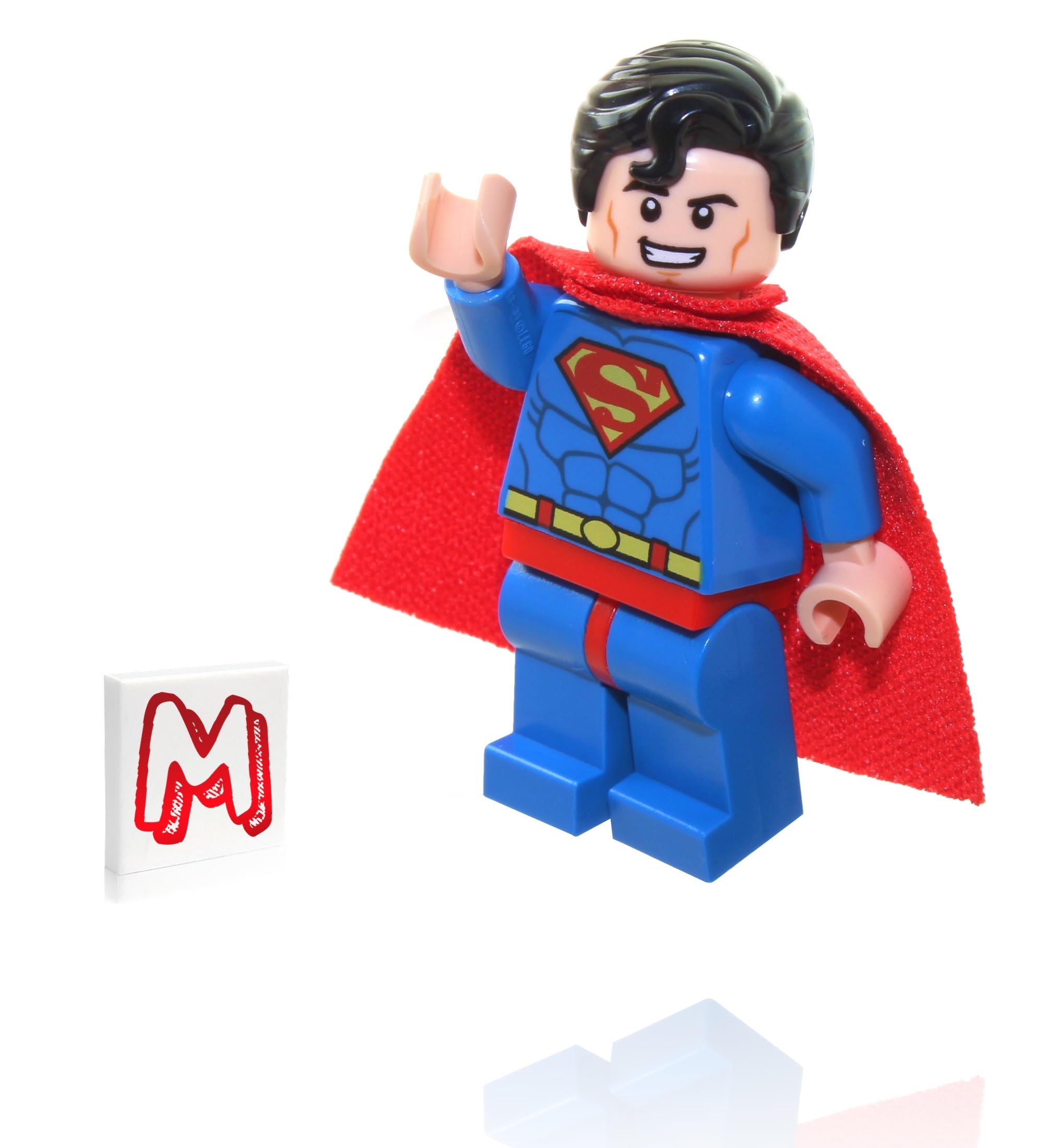 Lego Super Heroes Dc Minifigura - Superman Original (vermelho E)