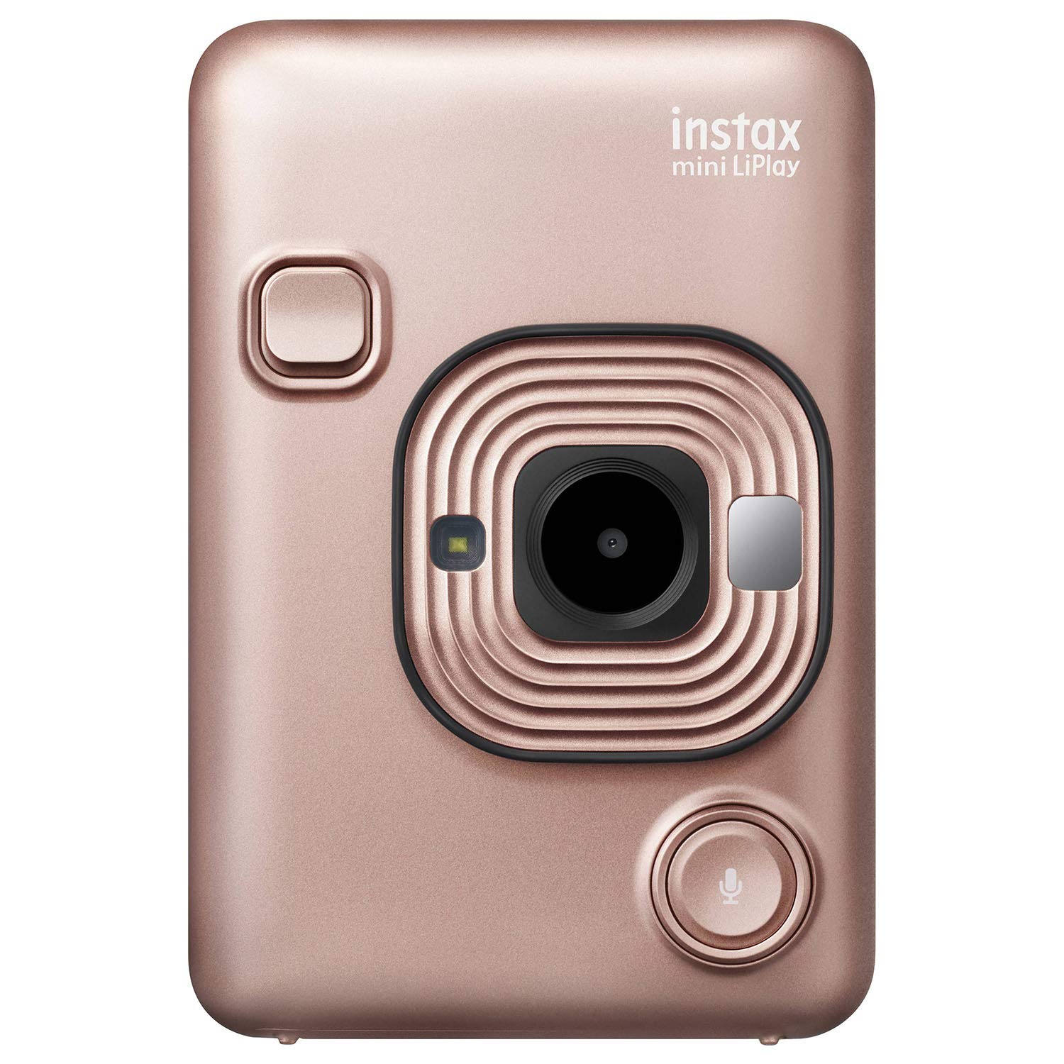 instax mini LiPlay ローズゴールド Câmera Instax Fujifilm Instax Mini Liplay Hybrid Rose Gold - Carrefour