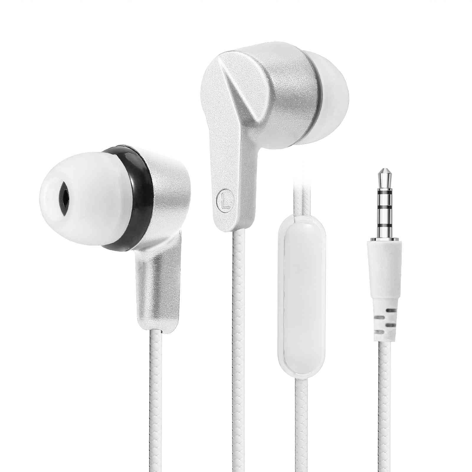 Fones De Ouvido Intra-auriculares Com Fio Urbanx R2 Com Microfone Para Samsung Gal