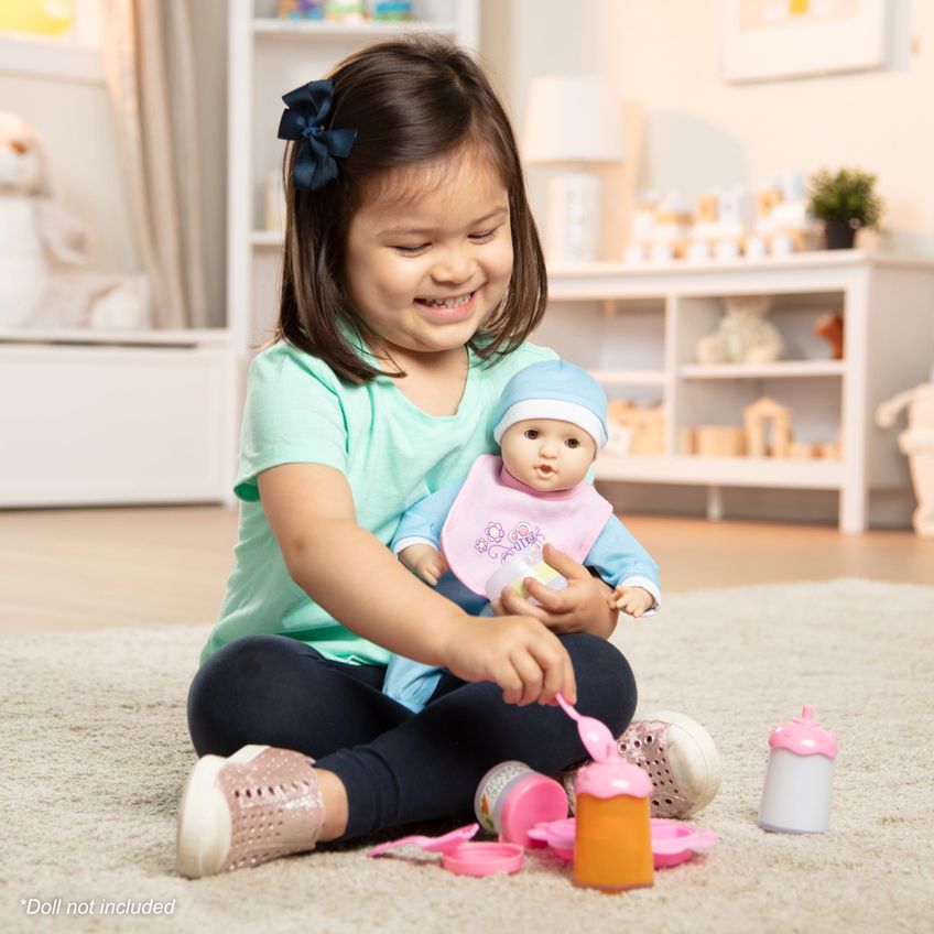Conjunto De Alimentação Melissa &amp; Doug Mine To Love Time To Eat (8 Unidades) - imagem 4