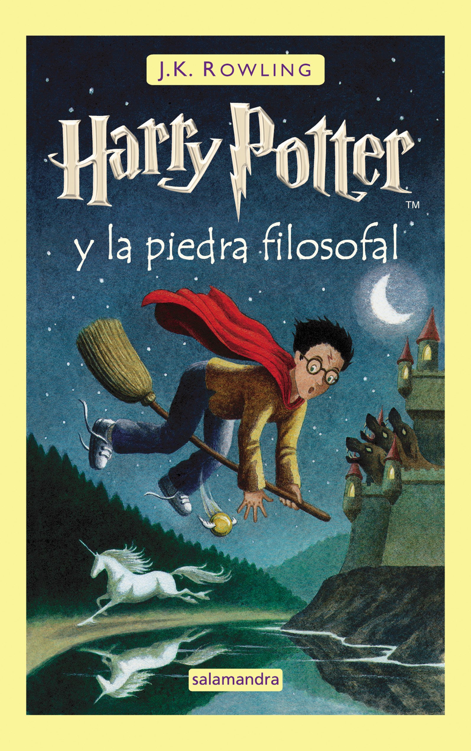 Livro Harry Potter E A Pedra Filosofal De Salamandra