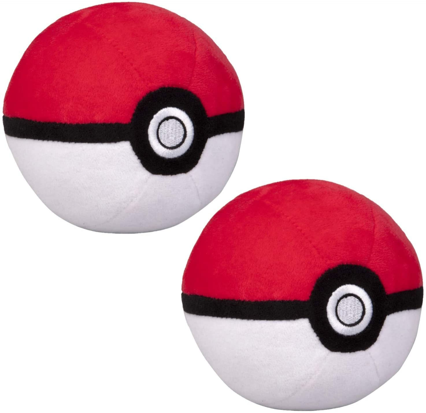 Brinquedo De Pelúcia Wicked Cool Toys Pokémon 5 Poke Ball, Pacote Com 2