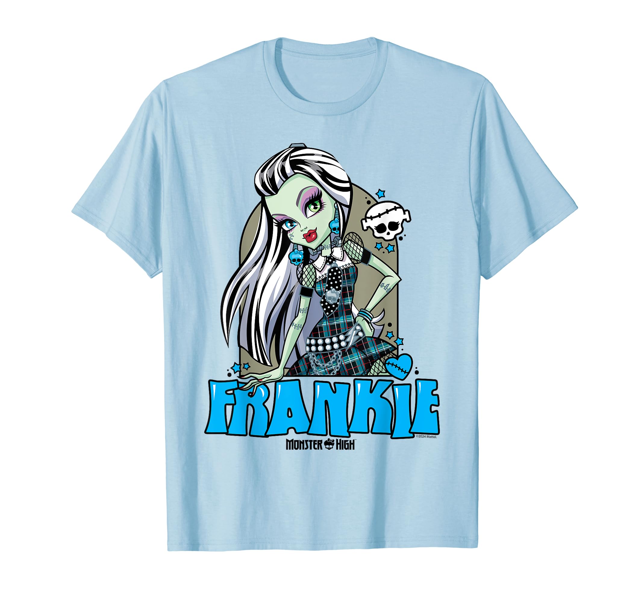 Camiseta Monster High Frankie Stein Para Meninas