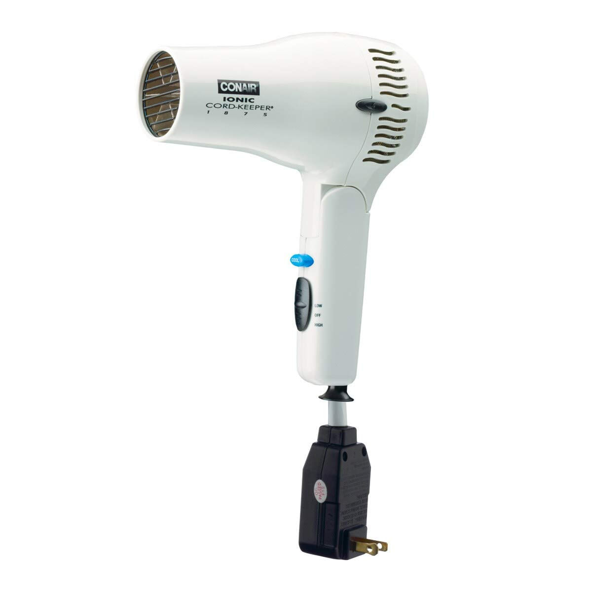 Secador De Cabelo Conair 169wiw Cord Keeper 1875w Branco