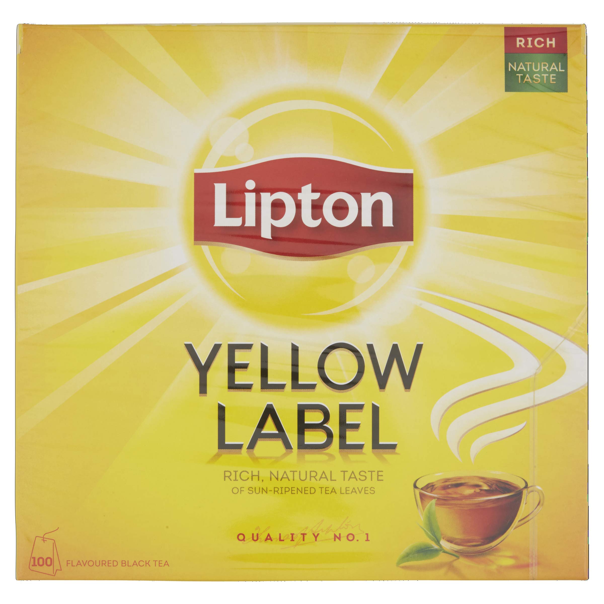 Tea Lipton Yellow Label 100 Saquinhos De Chá - Carrefour