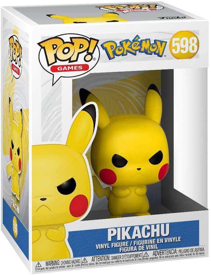 Boneco Colecionável Funko Pop! Jogos Pokemon Grumpy Pikachu
