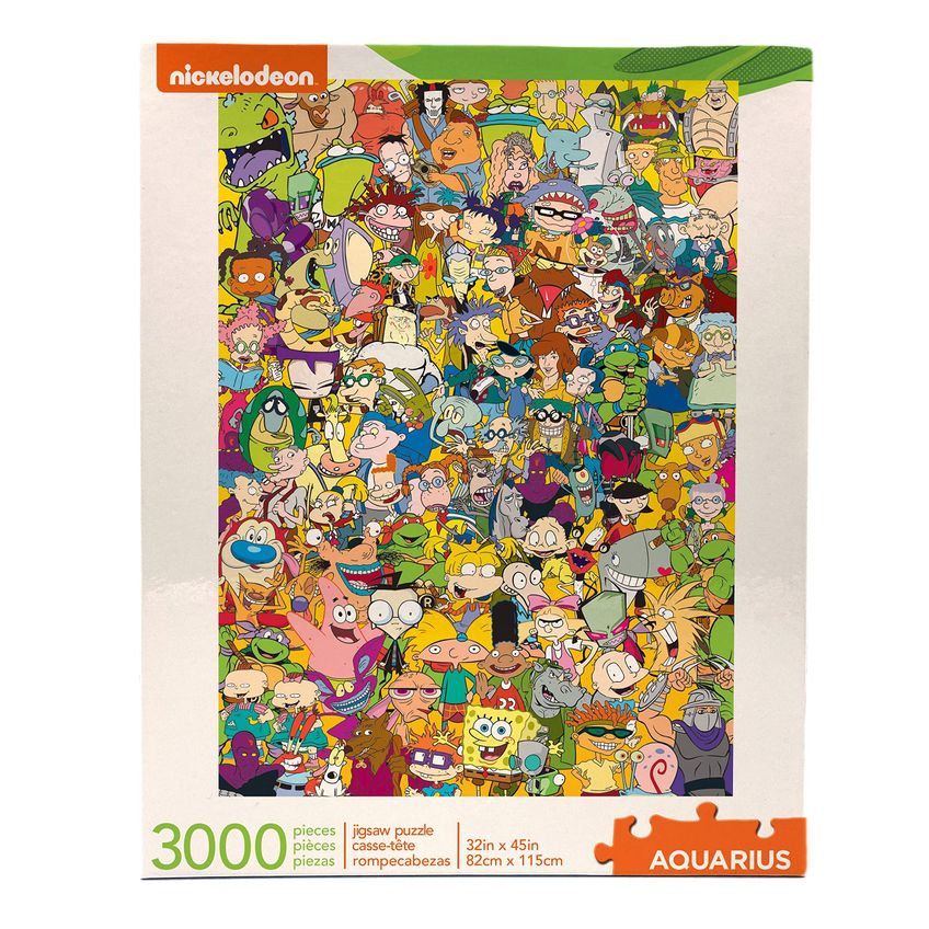 Quebra-Cabeça Aquarius Nickelodeon 90S 3000 Peças - Carrefour
