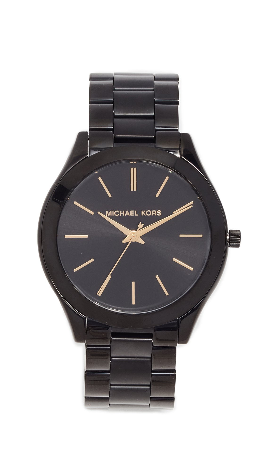 Relógio Michael Kors Slim Runway De Três Mãos Mk3221 Feminino