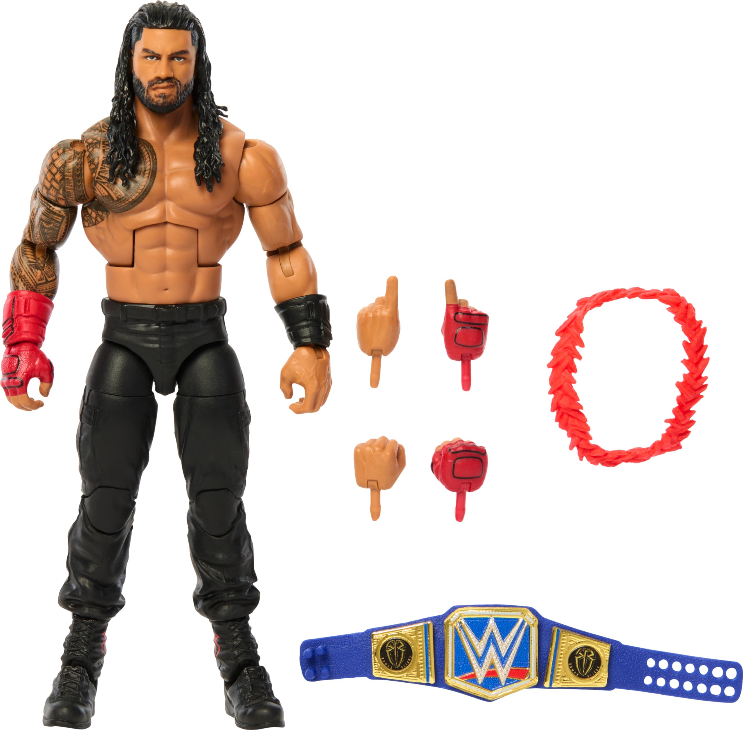 Boneco De Ação Mattel Wwe Elite Collection Top Picks Roman Reigns