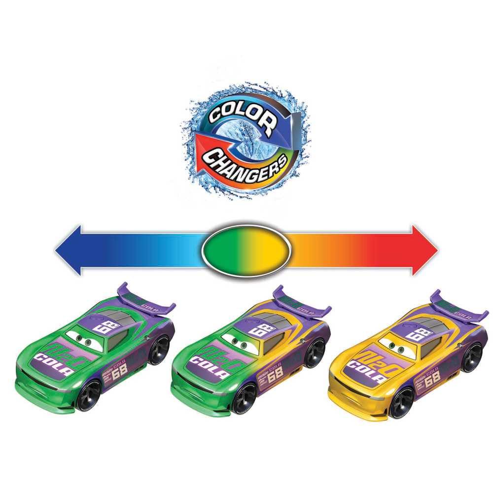 Toy Disney Cars Color Changers H.j. Hollis Para Crianças De 3 Anos
