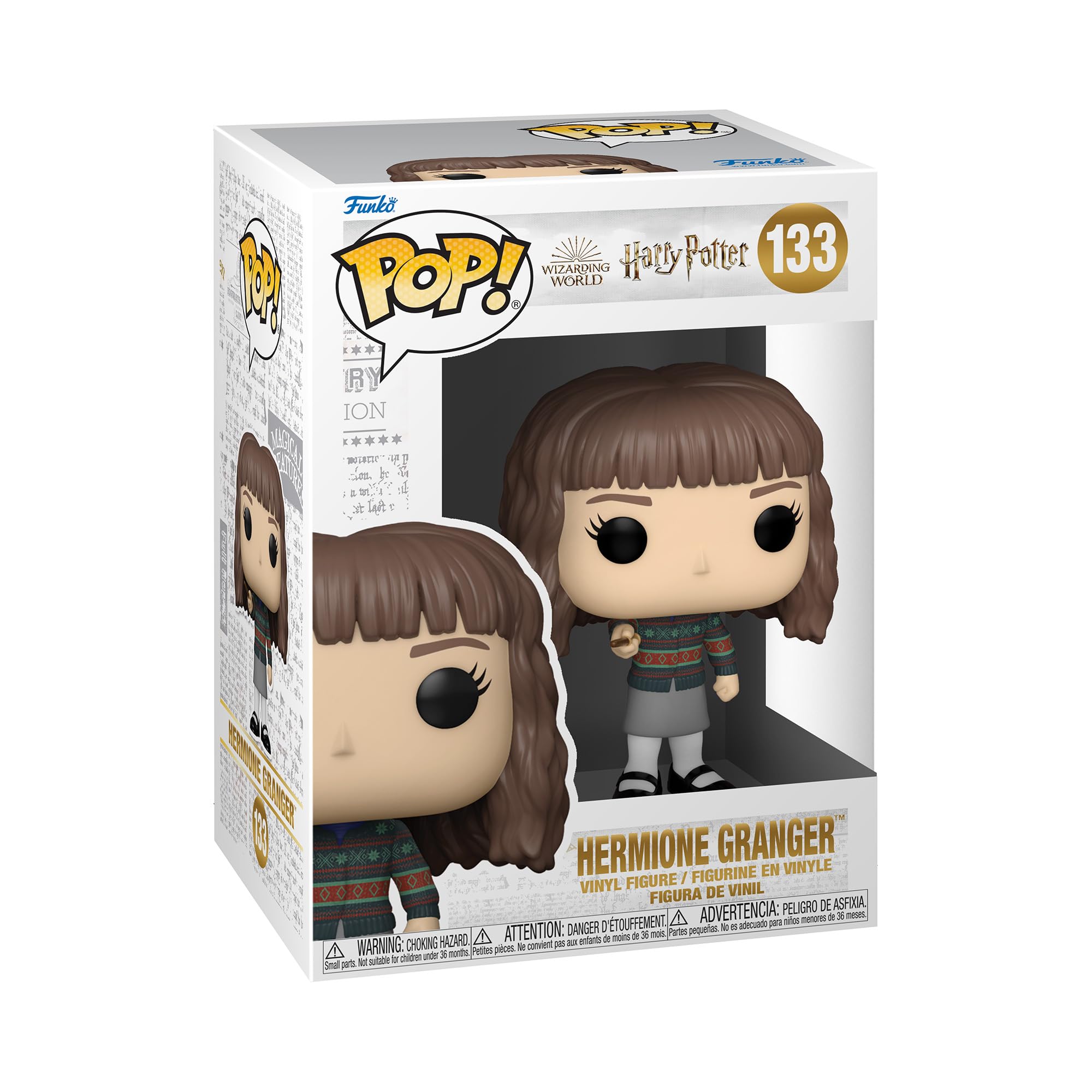 Boneco De Ação Funko Pop! Harry Potter 20ª Hermione Com Varinha