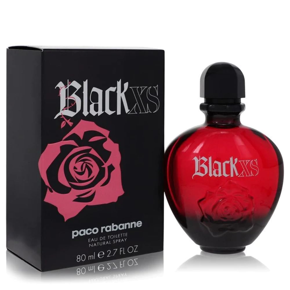 Perfume Paco Rabanne Black Xs Eau De Toilette 80ml Para Mulheres