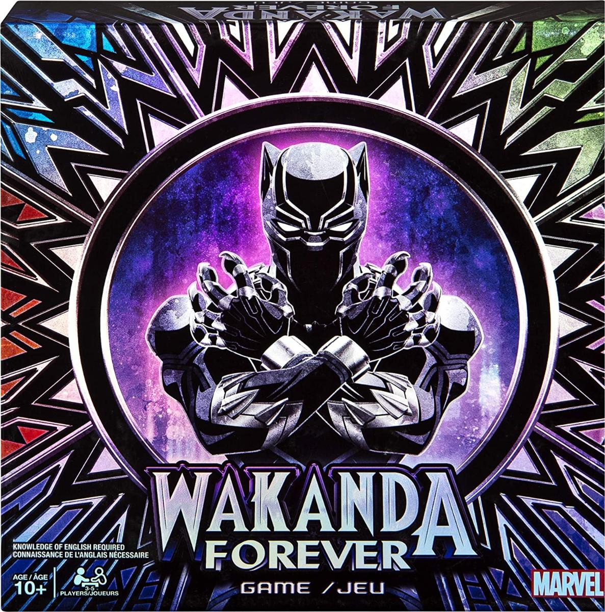 Marvel Wakanda Forever, Black Panther Dice-Rolling Game para Famílias, Adolescentes e Adultos