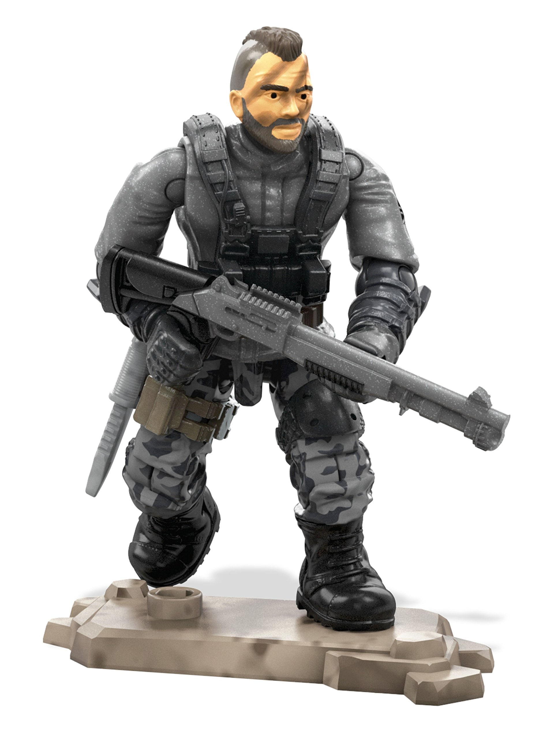 Conjunto De Construção Mega Construx Call Of Duty Soap Com 1 Boneco