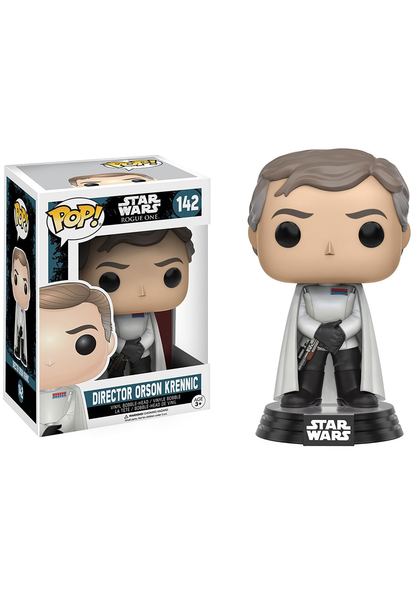 Boneco De Ação Funko Pop Star Wars Rogue One Orson Krennic
