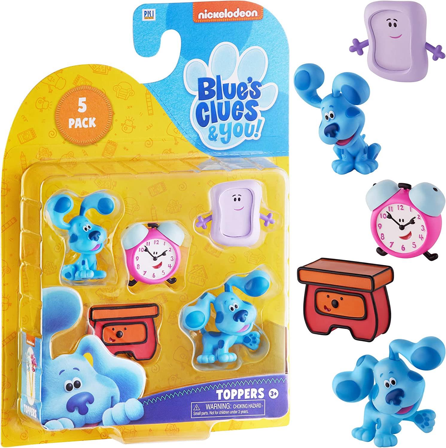 Blues Clues Lápis Toppers 5pk Sidetable Slippery Soap Set