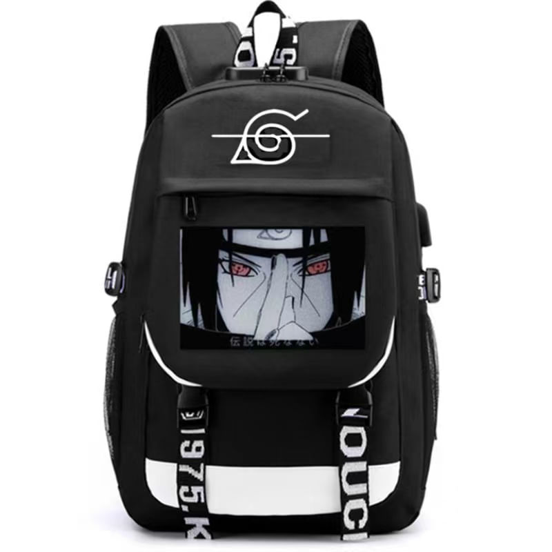 Impressão Digital Schoolbag Naruto Itachi