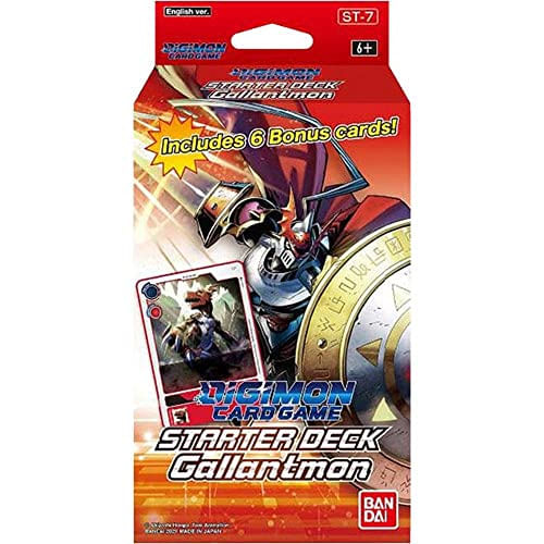 Jogo De Cartas Digimon St-7 Starter Deck Gallantmon Inglês