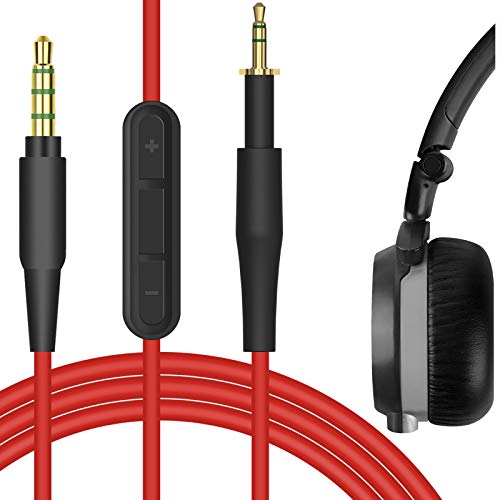 Geekria Quickfit Audio Cable Com Microfone Compatível Com Akg