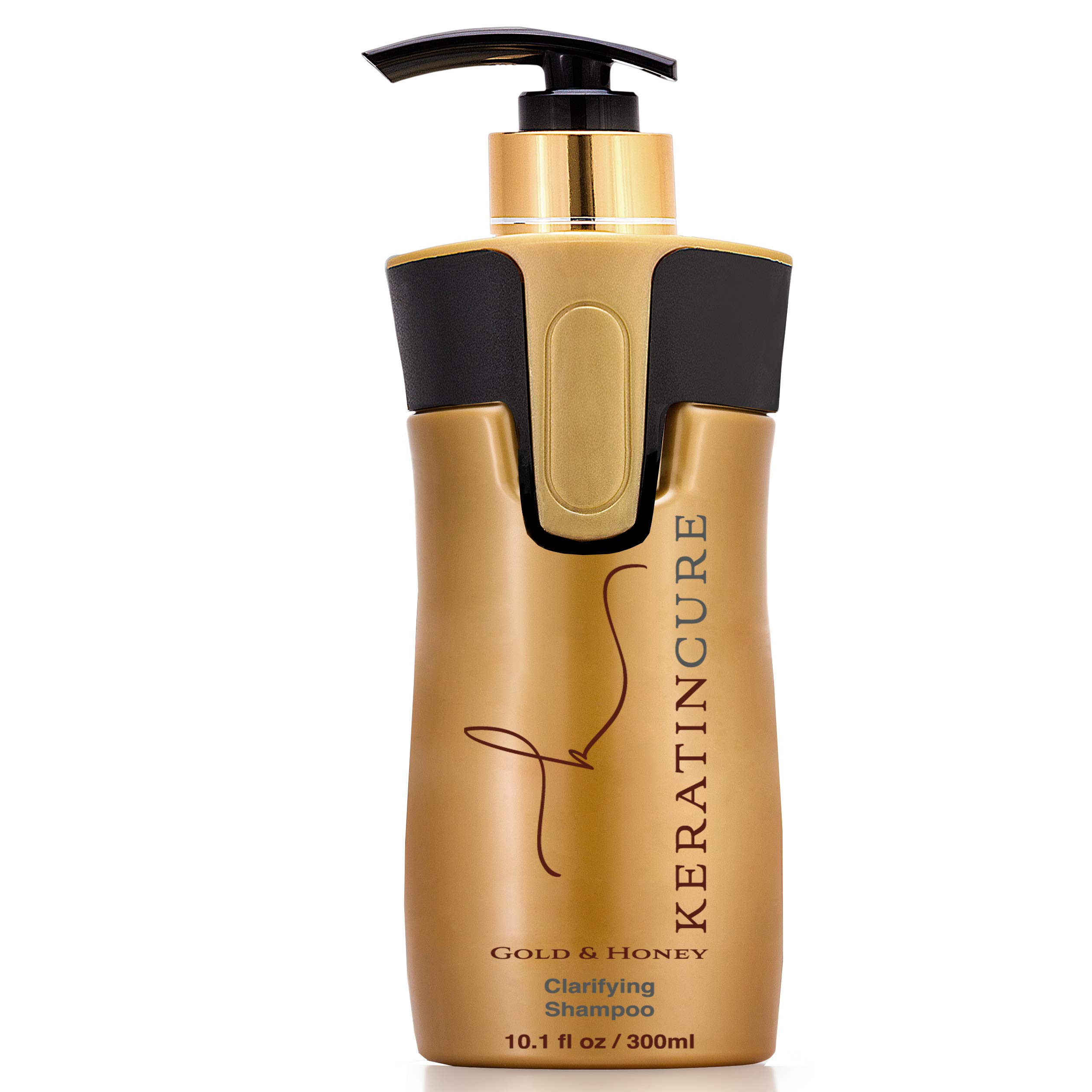 Shampoo De Pré-tratamento De Limpeza Profunda Keratin Cure Gold 300ml ...