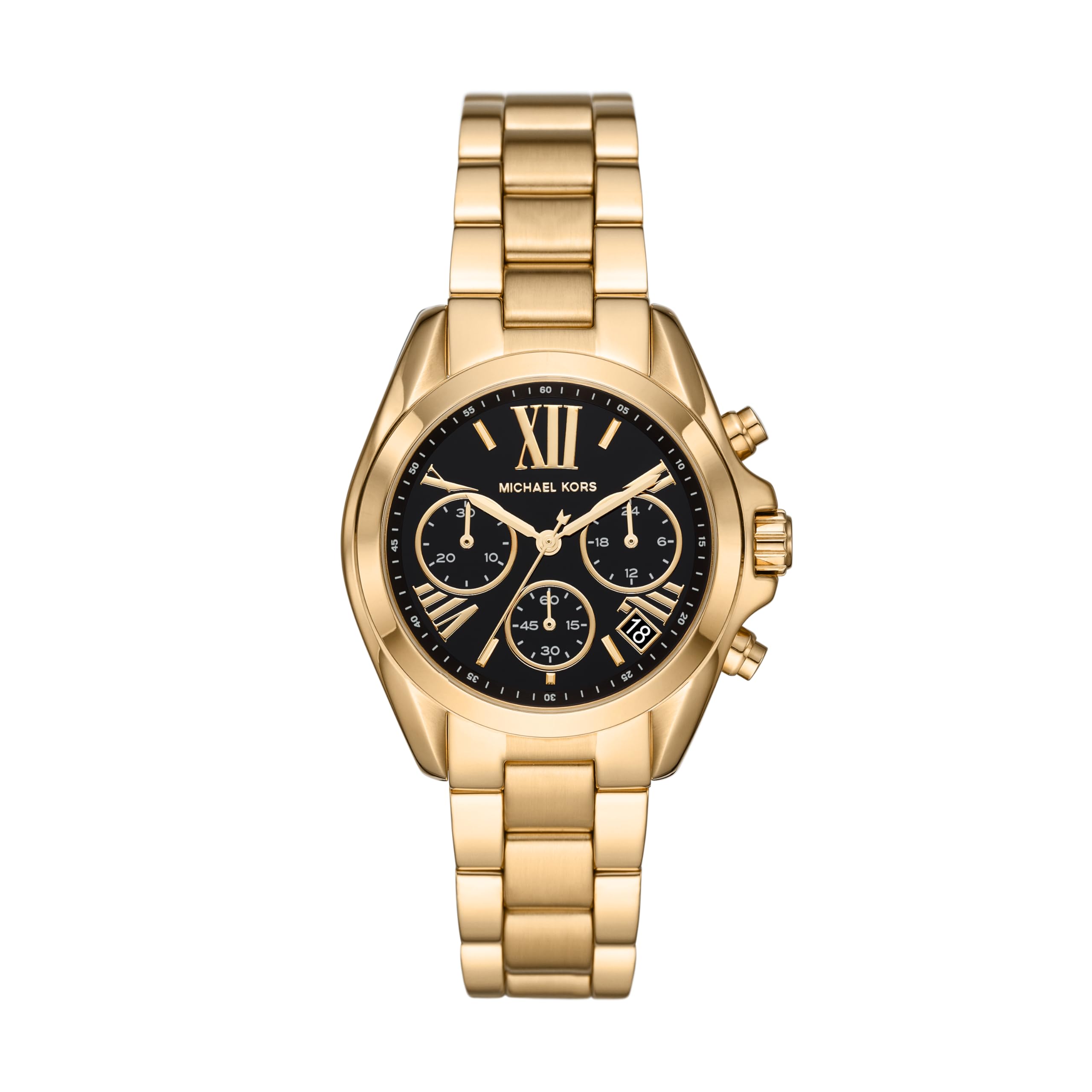 Relógio Michael Kors Bradshaw Cronógrafo Dourado Mk6959