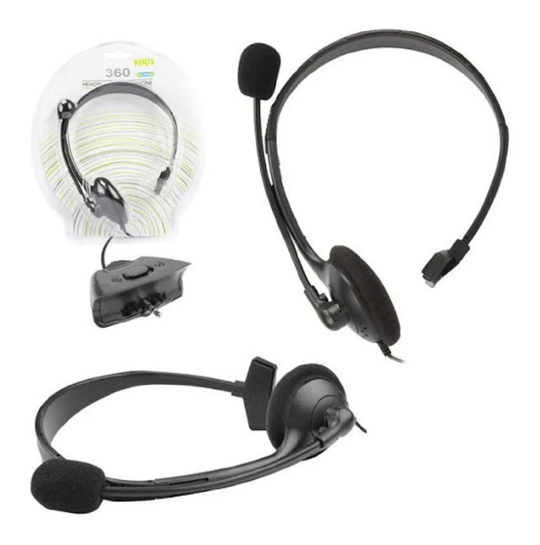 Fone Ouvido X 360 Headset Microfone Jogos Online Chat P1 - kunp - Headset  com Fio - Magazine Luiza