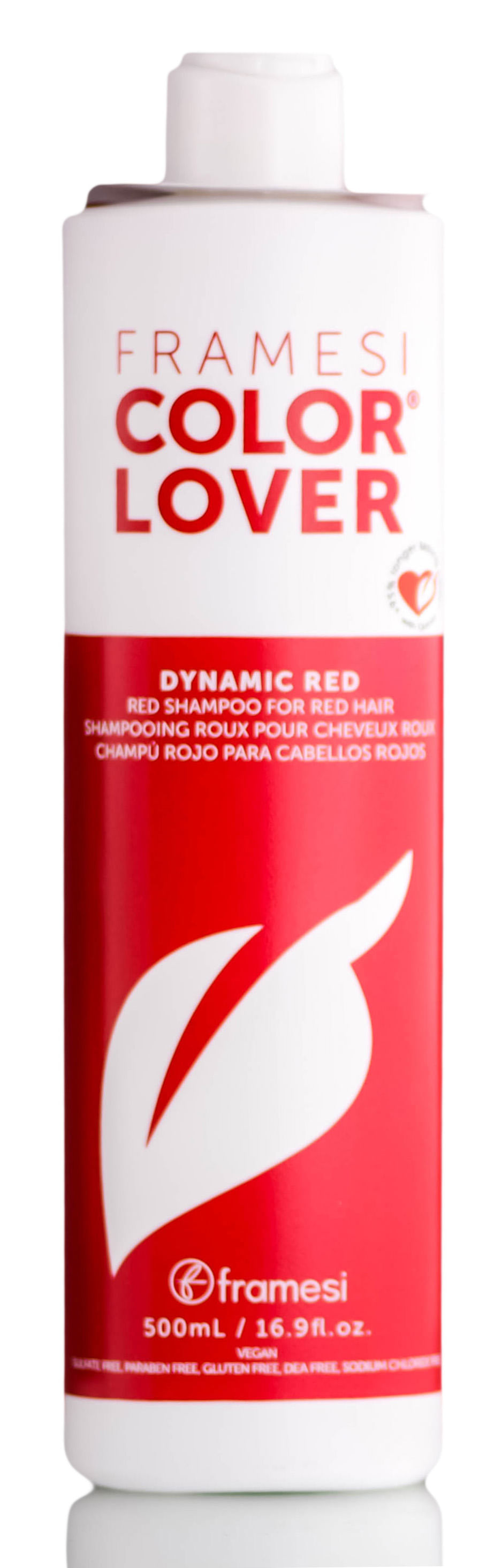 Champô Framesi Color Lover Dynamic Vermelho 500ml