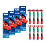 Kit Refil para Escova Eléctrica Oral-B Disney Pixar Cars - 8 Unidades