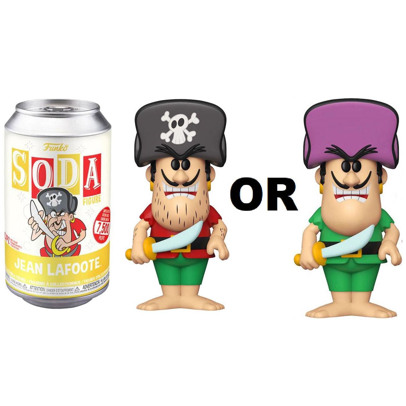 Funko Soda Quaker Oats Jean Lafoote Pirate-foe Figura