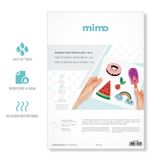 Papel Fotográfico Adesivo Brilho Mimo - 115 gr - A4 - 20 unds