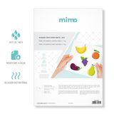Papel Fotográfico Adesivo Fosco Mimo - 115 gr - A4 - 20 unds