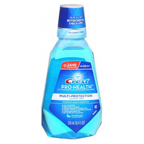 Crest Pro-health Multi-protection Oral Rinse Refreshing Clean Mint 250 Ml By Crest
