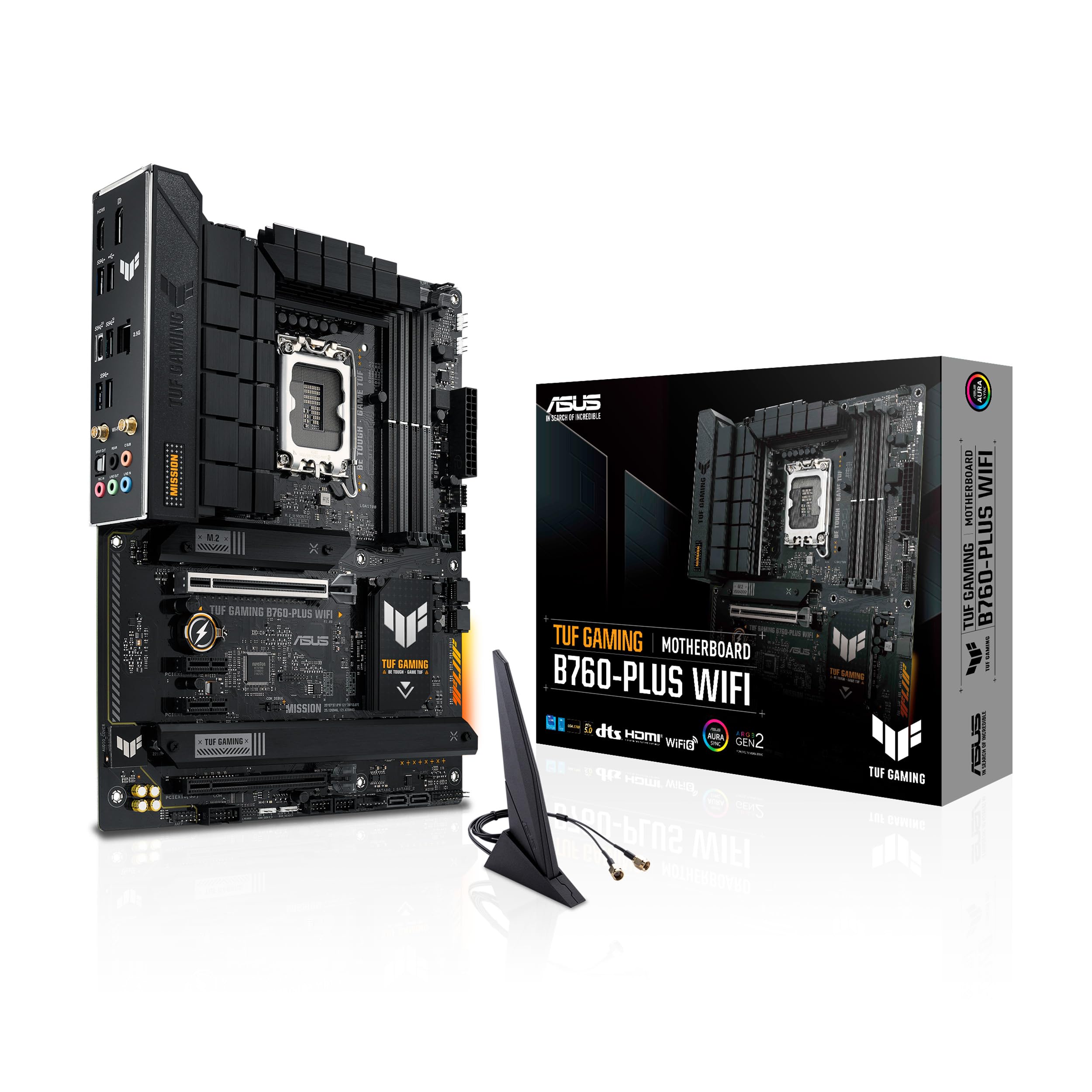 Placa-mãe Asus Tuf Gaming B760-plus Wifi Lga 1700 Atx