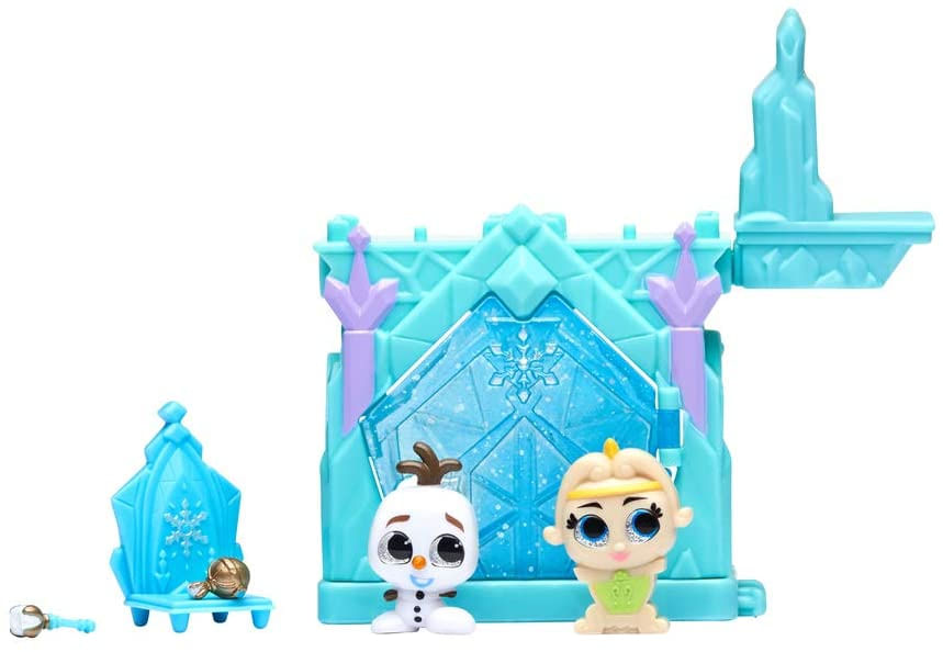 Conjunto De Brinquedos Disney Doorables Mini Stack Frozen Com 11 Conjuntos De Brinquedos