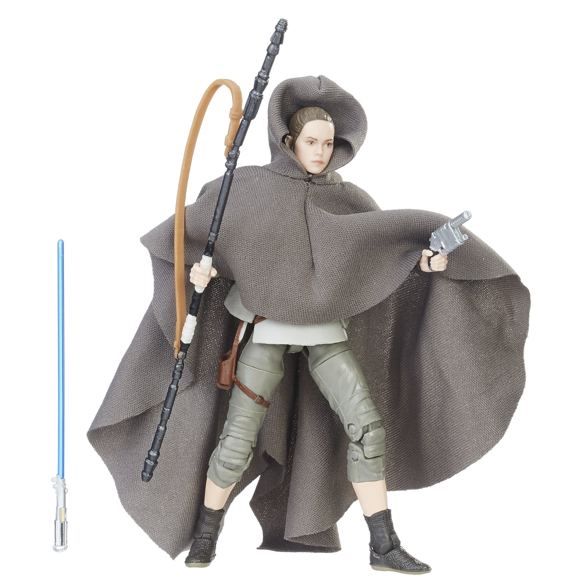 Boneco De Ação Star Wars E8 Rey Island Journey 15cm