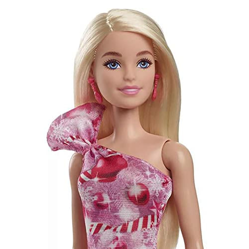 Boneca Barbie Mattel Holiday Blonde
