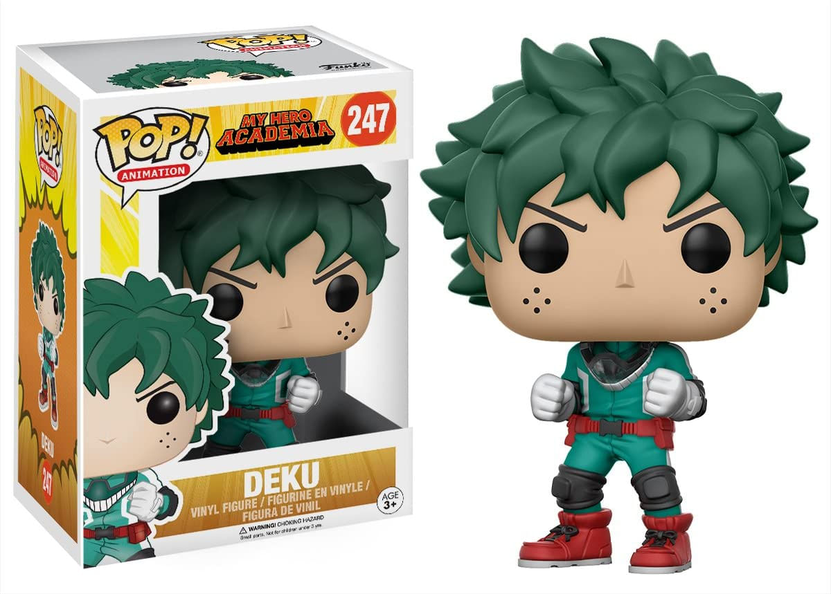 Boneco De Ação Funko Pop Anime My Hero Academia Deku 10cm