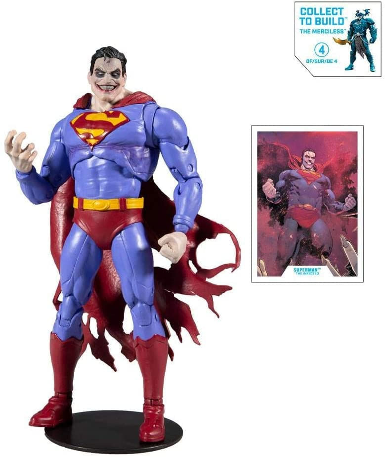 McFarlane - DC Multiverse Build-a 7 Action Figure - Wave 2 - SupermanInfected