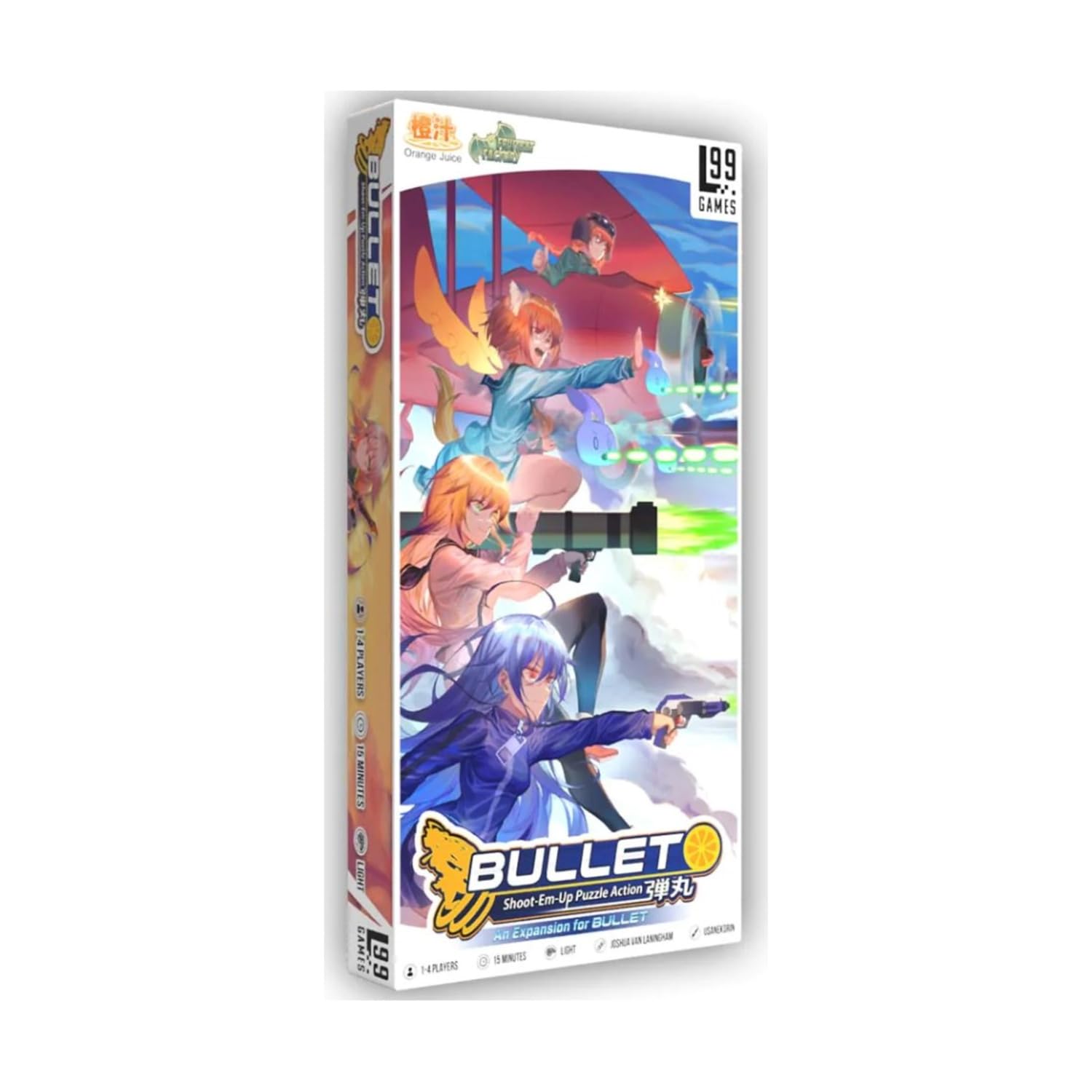 Expansão De Jogos De Tabuleiro Level 99 Games Bullet Orange