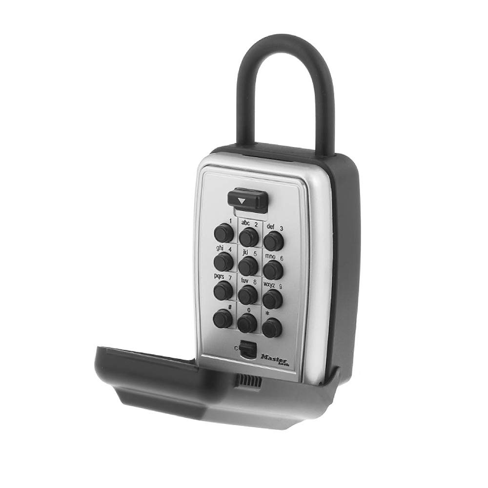 Key Lock Box Master Lock 5422e Black Outdoor Touch Control