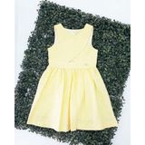 11056 VESTIDO PARAÍSO INFANTIL AMARELO DELICADO