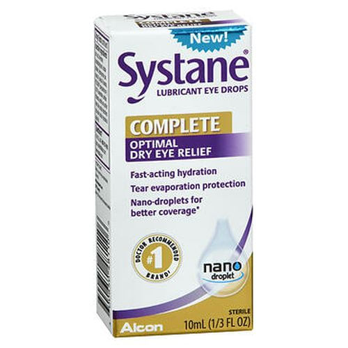 Systane Complete Optimal Dry Eye Relief Lubricant Eye Drops 10 Ml By Systane