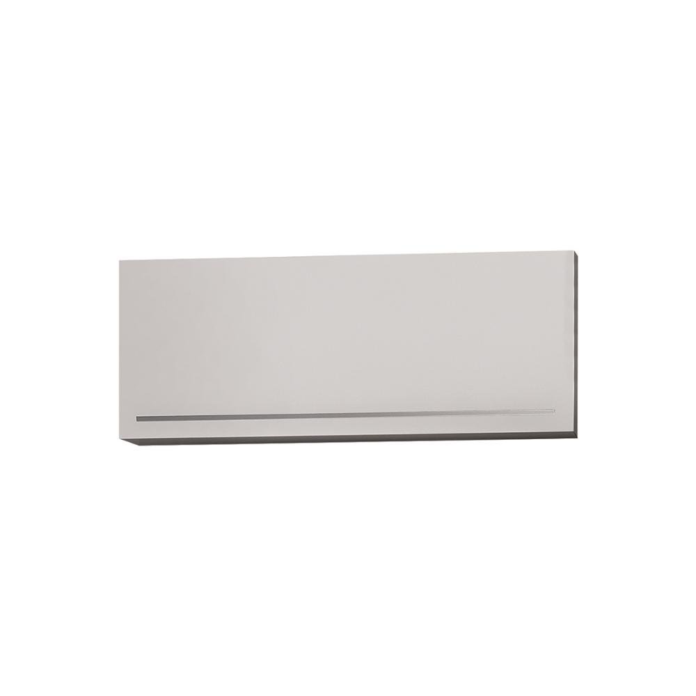 Armário Aéreo Fit com Porta Basculante Mdf Branco 120cm Menor preço em Armário Aéreo Fit com Porta Basculante Mdf Branco 120cm