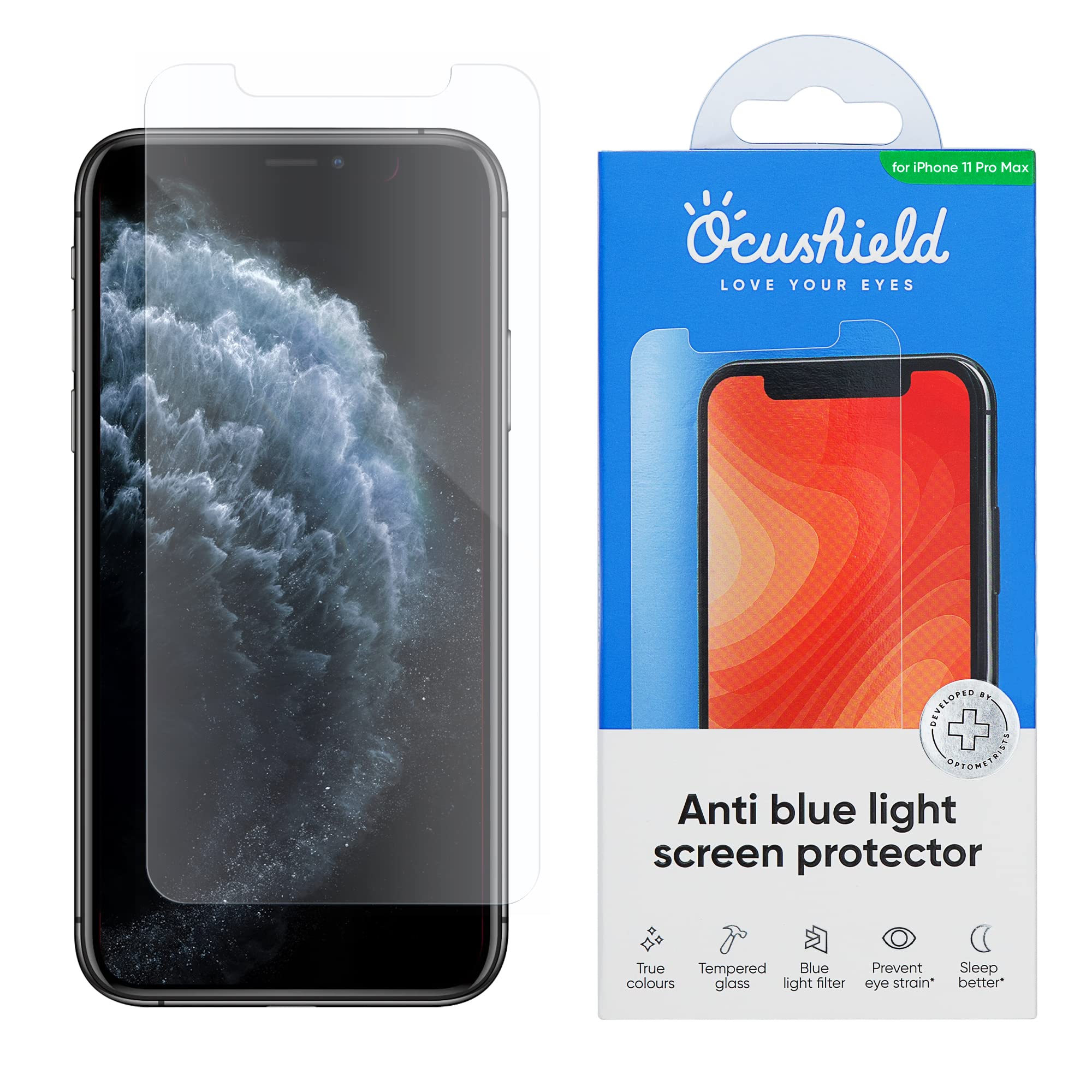 Protetor De Tela Ocushield Anti Blue Light Para Iphone 7/8 Plus