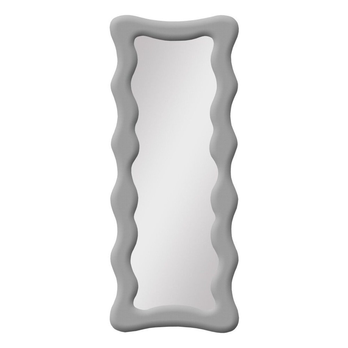 Espelho De Chão Londres Bouclê 67cm X 180cm Cinza