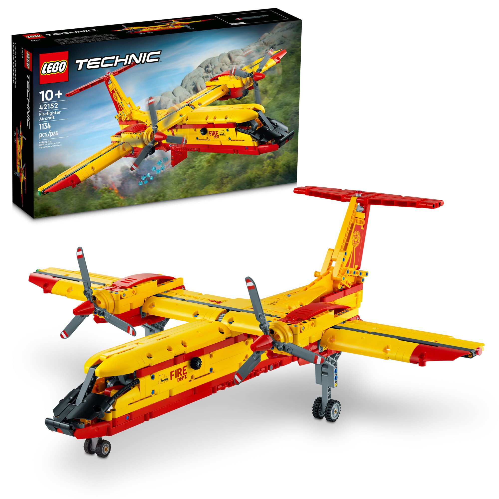 Brinquedo De Construção Lego Technic Firefighter Aircraft 42152