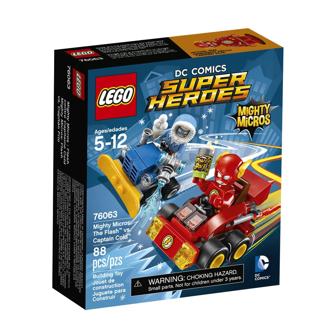 Kit De Construção Lego Super Heroes Mighty Micros 76063