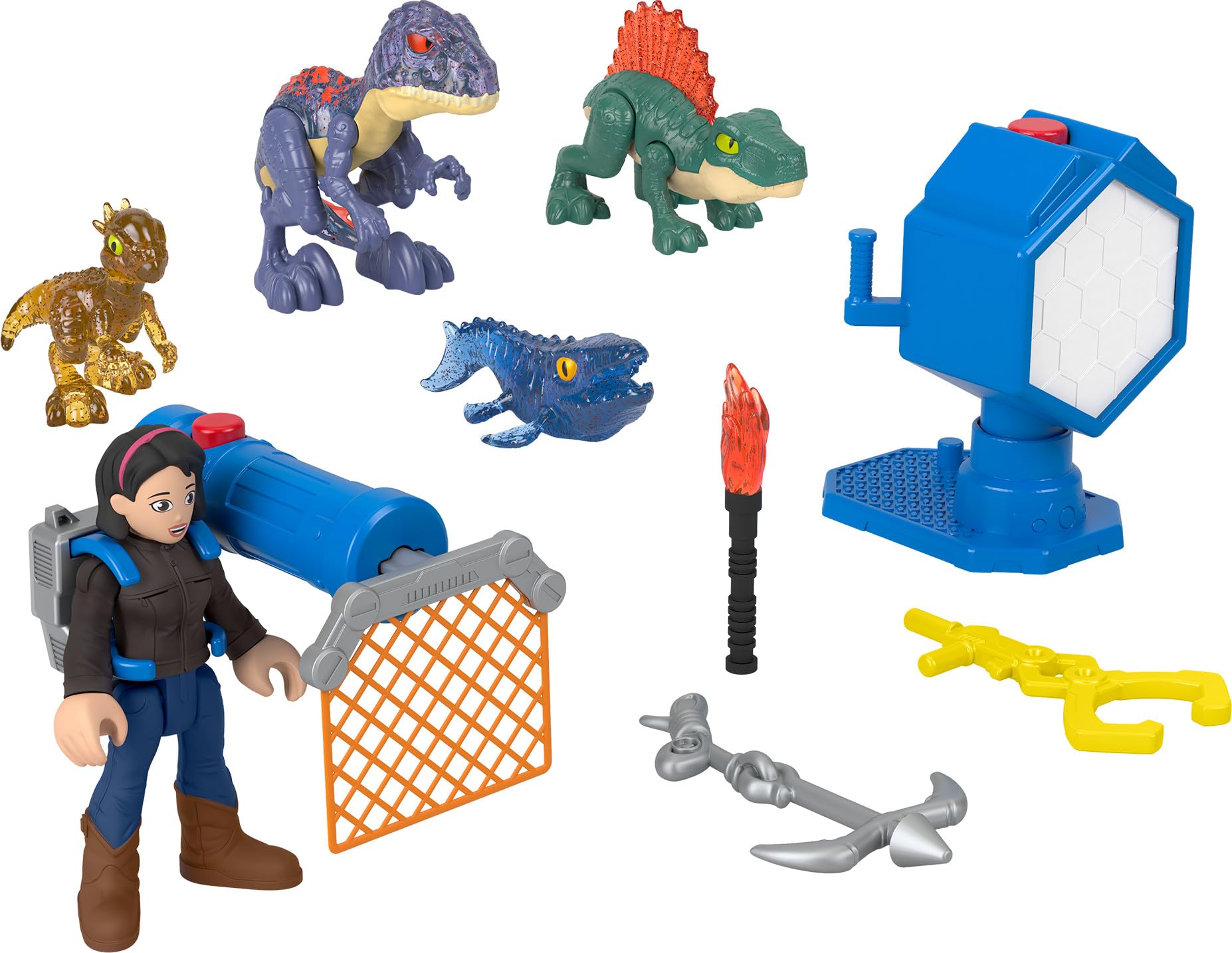 Dinossauro Toy Fisher-price Imaginext Jurassic World Com Mais De 3 Anos
